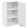 vidaXL Badezimmerschrank Wei&szlig; 39 x 23,5 x 65 cm Holzwerkstoff & Metall