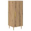 vidaXL Highboard 2 pcs Artisan-Eiche Holzwerkstoff