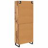 vidaXL Highboard 2 pcs Altholz 69,5 x 34 x 180 cm