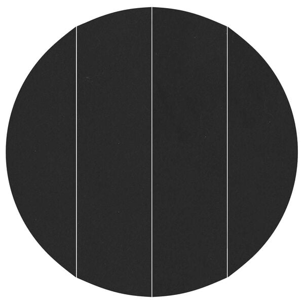 vidaXL Bodenfolie f&uuml;r Pools Schwarz &Oslash; 458 cm Vliesstoff