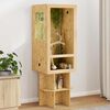 vidaXL Terrarium Braun 50 x 50 x 130 cm OSB