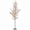 vidaXL LED-Baum mit Kirschblüten Warmweiß 672 LEDs 400 cm