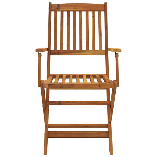 vidaXL 7-tlg. Garten-Essgruppe Klappbar Massivholz Akazie