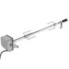 vidaXL BBQ Rotisserie-Drehspie&szlig; mit professionellem Motor Stahl 900 mm