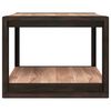vidaXL Badregal 45x45x35 cm Massivholz Teak