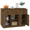 vidaXL Sideboard Honigbraun 100x40x75 cm Massivholz Kiefer