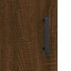 vidaXL Wandschrank Braun Eichen-Optik 34,5x34x90 cm Holzwerkstoff