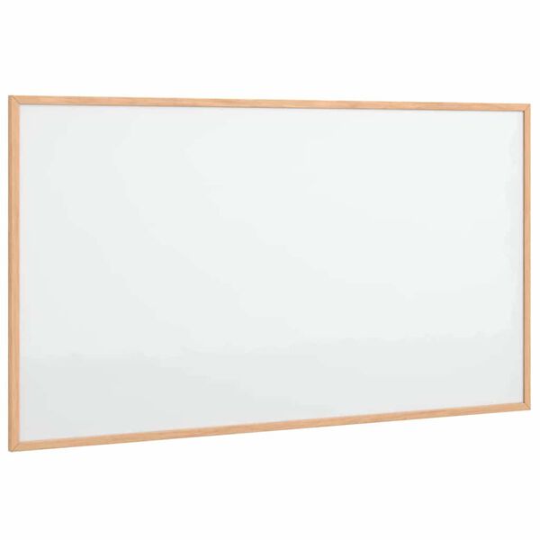 vidaXL Magnetisches Whiteboard mit Rahmen aus massivem Kiefernholz 100 x 55 cm