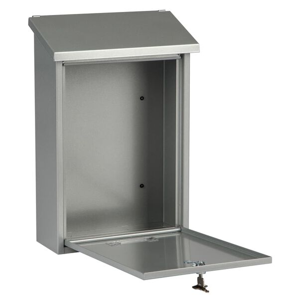 Practo Garden Briefkasten Dublin Silbern