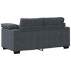vidaXL Zweisitzer-Sofa Dunkelgrau 160x77x82 cm Samt