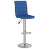 vidaXL Barhocker 2 Stk. Blau Stoff