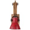 vidaXL Wandleuchte 25 W Rot 96x15x20 cm E27