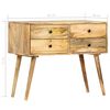 vidaXL Sideboard 85 x 40 x 71 cm Massivholz Mango