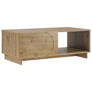 vidaXL Couchtisch Artisan-Eiche 95 x 50,5 x 35 cm Holzwerkstoff