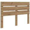 vidaXL Kopfteil Artisan-Eiche Holzwerkstoff