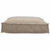 vidaXL Kissen Taupe 70 x 70 x 12 cm Oxford-Stoff