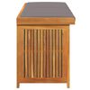 vidaXL Outdoor-Kissenbox 150x50x60,5 cm Massivholz Akazie