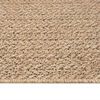 vidaXL Teppich ZIZUR 240x340 cm Jute-Optik Indoor und Outdoor