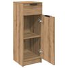 vidaXL Badezimmerschrank Artisan-Eiche 32 x 34 x 90 cm Holzwerkstoff