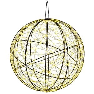 vidaXL Weihnachts-Finial-Licht 750 LEDs Warmes Wei&szlig; &Oslash; 50 x 52 cm