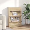 vidaXL Magazinregal Sonoma-Eiche 70 x 41 x 96 cm Holzwerkstoff
