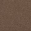 vidaXL 3-Sitzer-Sofa mit Hocker Braun 180 cm Stoff
