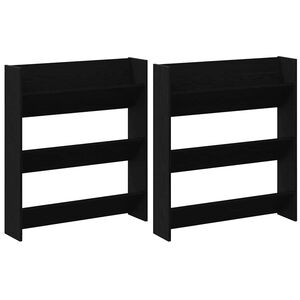 vidaXL Schuhschrank 2 stk. 86 x 18 x 90 cm Holzwerkstoff