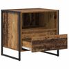vidaXL Nachttisch Altholz 50 x 39,5 x 50 cm Holzwerkstoff