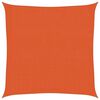 vidaXL Sonnensegel 160 g/m&sup2; Orange 2x2 m HDPE