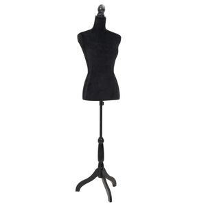 Damenb&uuml;ste Schneiderpuppe B&uuml;ste Torso Angezogen Mannequin Schwarz
