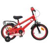 vidaXL Kinderfahrrad 16 Zoll f&uuml;r 4-6 Jahre alt Rot