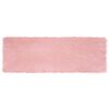 vidaXL Teppich aus Kunstschaffell TAFALLA Rosa 80 x 250 cm Polyester