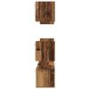 vidaXL TV-Schrankset Wandmontiert 7 pcs Altholz Holzwerkstoff