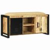vidaXL Bankschrank Braun 100 x 35 x 50 cm Massivholz Mango
