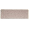 vidaXL Stufenmatten 30 Stk. 65x21x4 cm Taupe Rechteckiger Rand