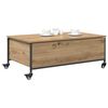 vidaXL Couchtisch Artisan-Eiche 91 x 55 x 32 cm Holzwerkstoff