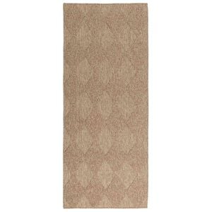 vidaXL Innen- und Au&szlig;enteppich AGIRA Natur 150 x 80 cm Polyester