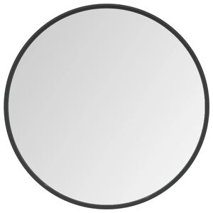 vidaXL Wandspiegel Schwarz 60 cm