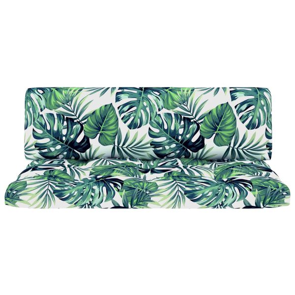 vidaXL Outdoor-Mittelsofa Paletten Imprägniertes Kiefernholz Grau