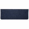 vidaXL Stufenmatten Selbstklebend 15 Stk. 65x24,5x3,5 cm Blau