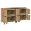 vidaXL Sideboards 2 pcs Artisan-Eiche 60 x 35 x 70 cm Holzwerkstoff