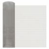 vidaXL Mesh Bildschirm 40 x 1000 cm 6 Mesh Edelstahl 201 Silber