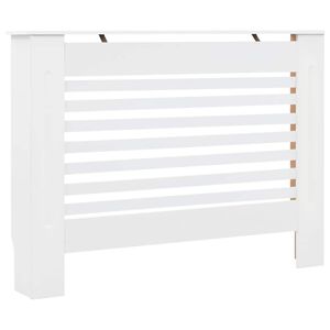 vidaXL Heizk&ouml;rperabdeckung Wei&szlig; 112&times;19&times;81,5 cm MDF