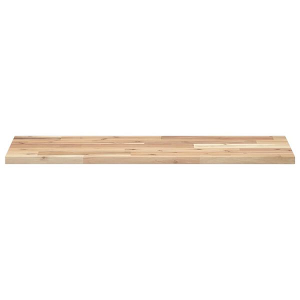 vidaXL Schweberegale 2 Stk. 100x30x2 cm Massivholz Akazie Unbehandelt