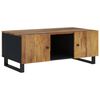 vidaXL Couchtisch 100x54x40 cm Massivholz Mango & Holzwerkstoff