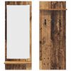 vidaXL Wandmontierter nachttisch Altholz 70 x 10 x 90 cm Holzwerkstoff