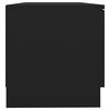 vidaXL TV-Schränke 2 Stk. Schwarz 80x35x36,5 cm Holzwerkstoff