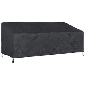 vidaXL Abdeckung f&uuml;r Gartenbank 200 x 100 x 89 cm 600D Oxford Stoff