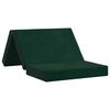 vidaXL Klappsofa Bett 80 x 67 x 45 cm Dunkelgr&uuml;n