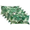 vidaXL Kissenbezug 6 pcs HEERLEN Blattmuster 40 x 70 cm Polyester